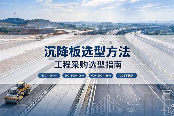 冕宁沉降板选择方法