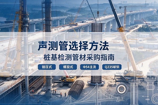 冕宁声测管选型标准