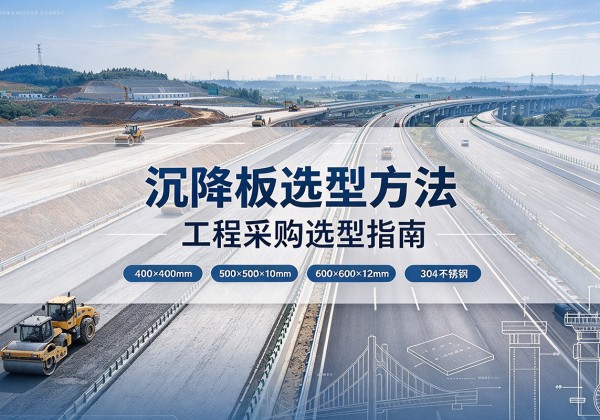 冕宁沉降板选择方法