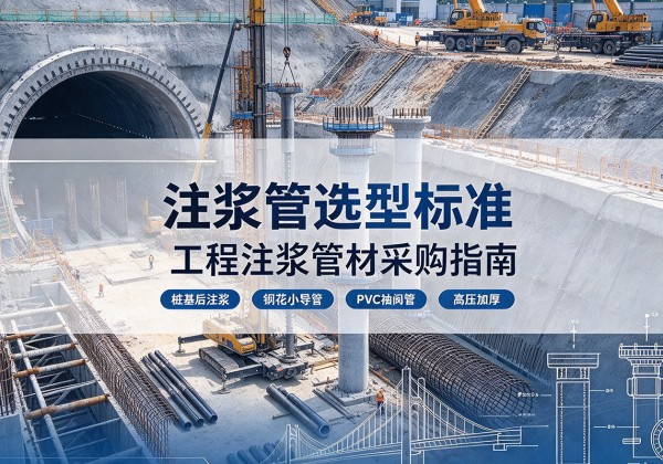 冕宁注浆管选型标准